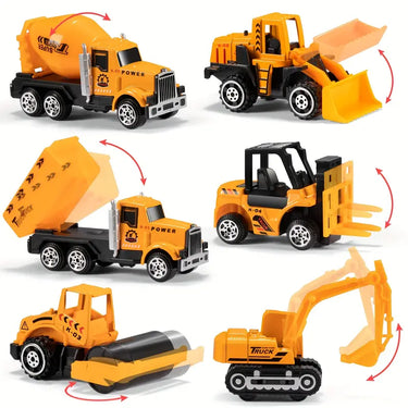 MiniMover | Diversión Creativa de Construcción para Niños - Set de Juguetes con Vehículos Diecast